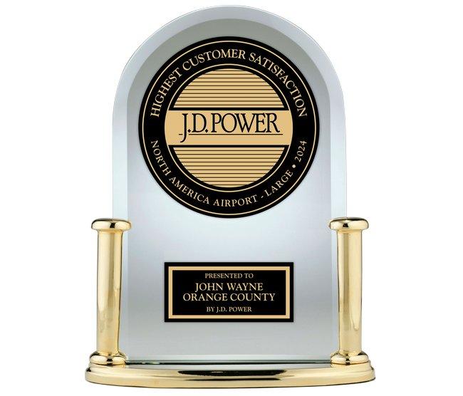 JD Power Award to John Wayne Airport