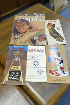 Angels baseball pamplets