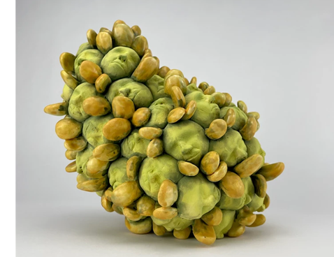 Seed Pod (new places, new faces), John Flores, Ceramic, 2022
